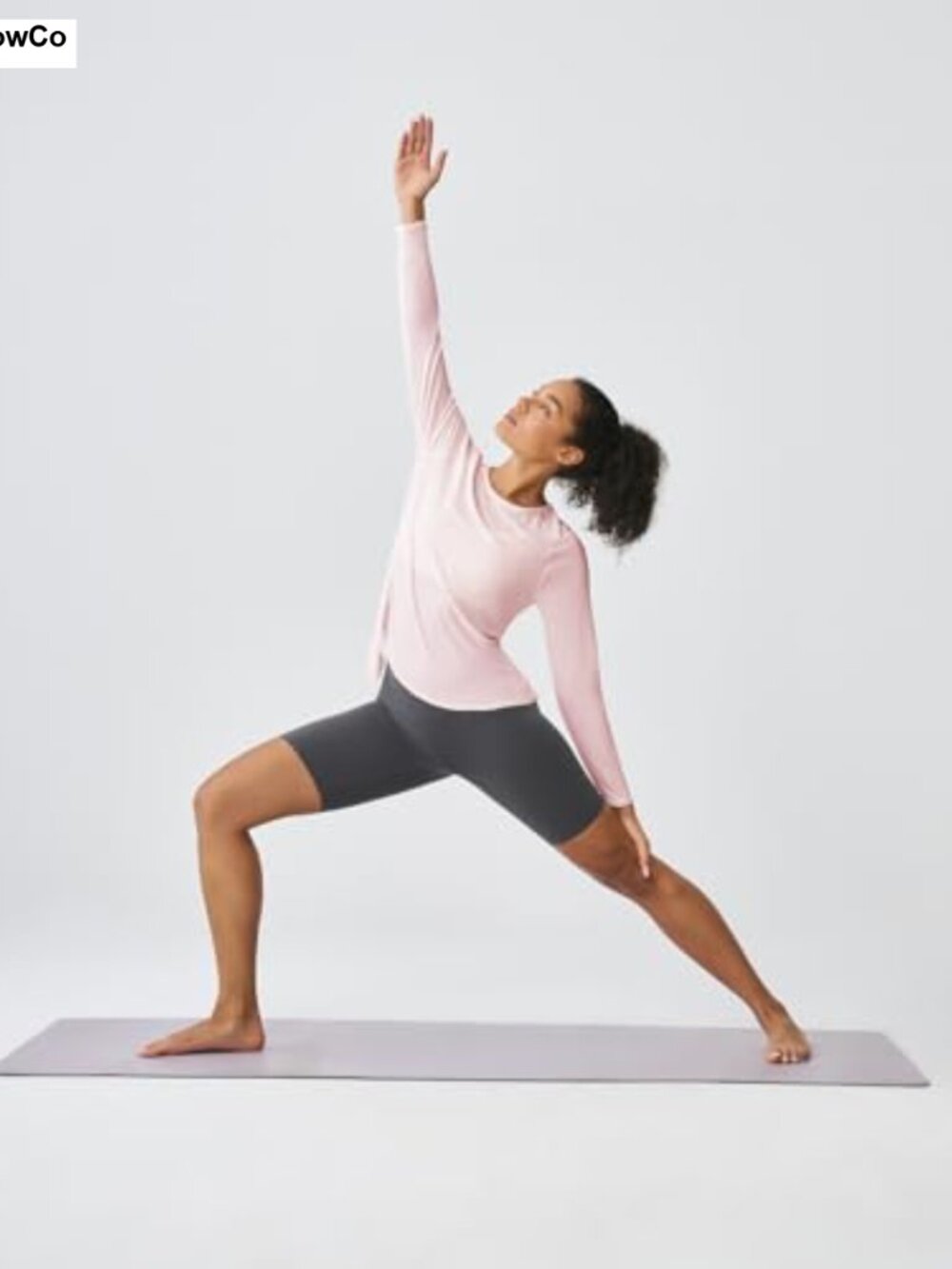 Long Sleeve Open Back Yoga Shirt Lightweight Gym Cover Up - Picture 5 of 5